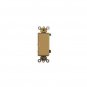 Somfy - Momentary Decorator/Designer Switch, Single Pole (Ivory)