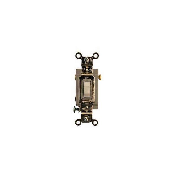 Somfy - Maintained Toggle Switch, Single Pole (White)