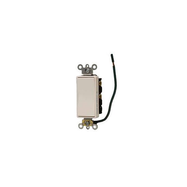 Somfy - Maintained Double Pole, Decorator/Designer Switch (White)