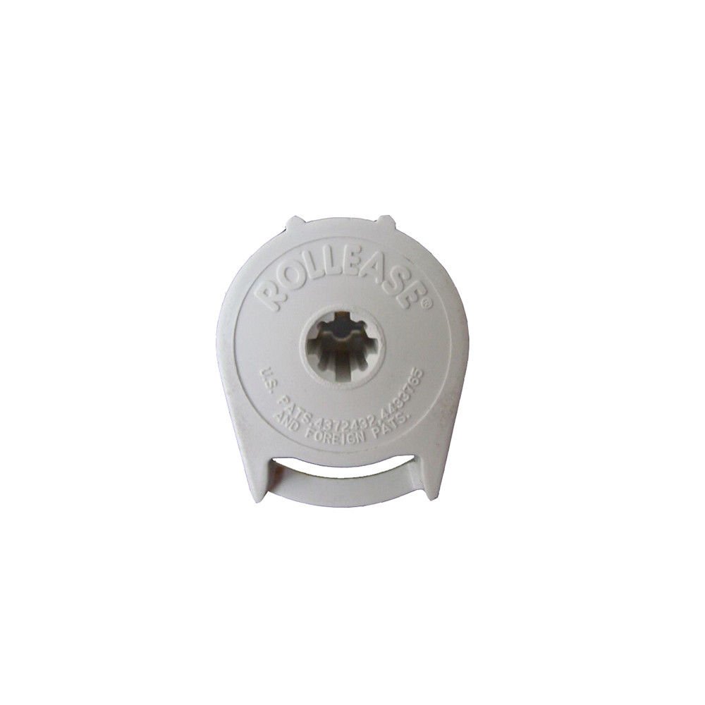 RollEase - R3 Roller Shade Clutch for 1" Tube - White, for Roller Shades