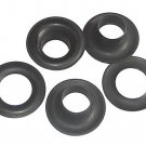 12 QTY-C.S. Osborne - No. B1-3-DULL Black Grommets & Washers,size 3. (71890)