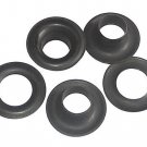 50 QTY-C.S. Osborne - No. B1-5-DULL Black Grommets & Washers,size 5. (71894)
