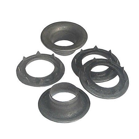 144 QTY-Osborne-No. B2-1-DULL Black Spur Grommets & Washers, size 1. (13346)