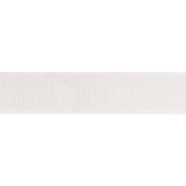 Sew-On - Hook & Loop Tape, Size: 3/4" - White, 25 Yard roll