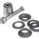 Osborne SPUR Grommet Setter-Size 4 (217-4) & 72-DULL Black Spur Grommets -Size 4
