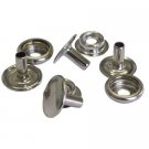 100 QTY: C.S.Osborne K4908-11-C Nickel Plated Brass Snap Set XL,Size 24, 5/8"