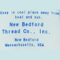 N.B.T.-Waxed Silamide Skeins Thread-Nylon, Silk Replacement for hand sewing- Whi