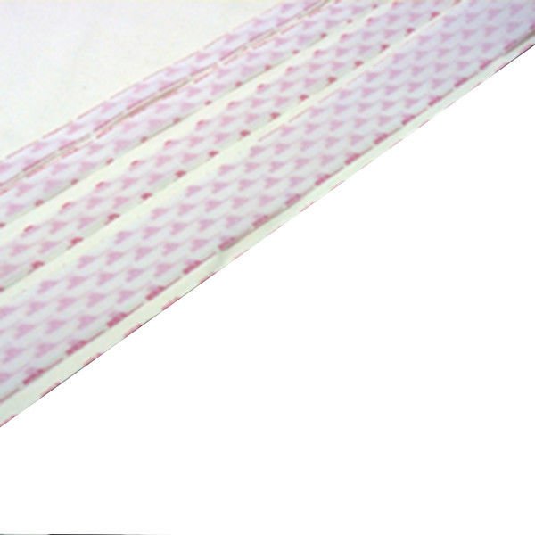 Pressure Sensitive Adhesive Backed-Hook & Loop Tape, 5/8" -White, 25 Yard roll