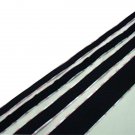 Pressure Sensitive Adhesive Backed-Hook & Loop Tape, 2" -Black, 25 Yard roll