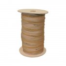 Zippers by the Roll, Brass, 1 yard - TAN