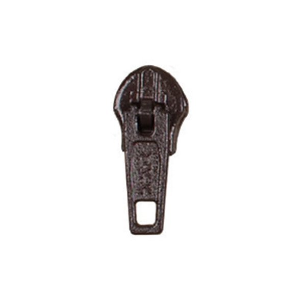 50 QTY. - YKK Zipper Slides - Size:4.5 - Type:Non-Locking - Brown