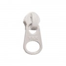 10 QTY. - Reverse Zipper Slide - WHITE