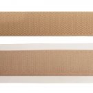 Fire Retardant  Pressure Sensitive  Hook & Loop Tape, Size:3/4" - Beige, 25 Yard