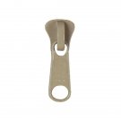 10 QTY. -Molded Tooth Zipper Slides - Size: #8 - TAN
