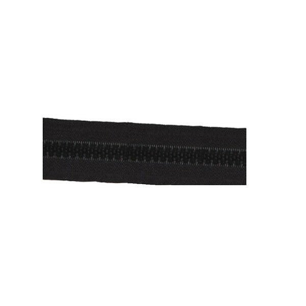 Molded Tooth Zippers - 25 Yards - size: #8 - BLACK