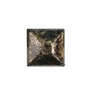 25 QTY:  Upholstery Nails, Cut Pyramid, 11/16", High Dome - Gold Spotted