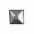 25 QTY:  Upholstery Nails, Cut Pyramid, 11/16", High Dome - Brushed Nickel