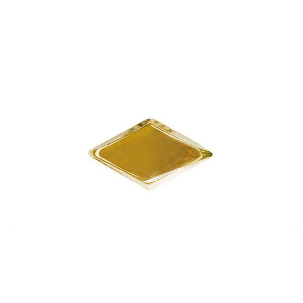 25 QTY: Specialty Upholstery Nails, Diamond, 7/16''x 13/16'', Brass