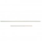 20  QTY.  8'  X 1/4" Plastic Roman Shade Ribs - Off-White 1/4"  + 100 Splices