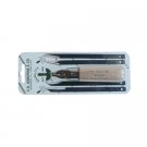 C.S. Osborne & Co, No. K-460 -Leatherworking  Handle and  4 Extension Blade Kit