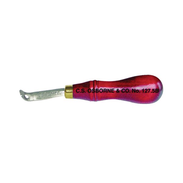 C.S. Osborne & Co. No. 127.5-B - Bissonnette Edge Tool (Bent Shank)  - Size:#00