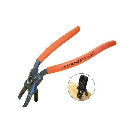 C.S. Osborne & Co. No. 602 - Staple Puller Pliers  (Antique nail pulling pliers)
