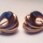 Shell Design Pierced Earrings