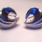 Shell Design Pierced Earrings