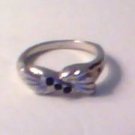 Onyx Three-Stone Ring