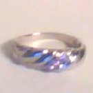 Pink Sapphire Three-Stone Ring
