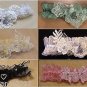 WEDDING BRIDAL,HEN GARTER WHITE,IVORY,BLACK ,HEART DIAMONTE,VINTAGE SEXY  R/L/XL