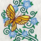 yellow butterfly set of 2