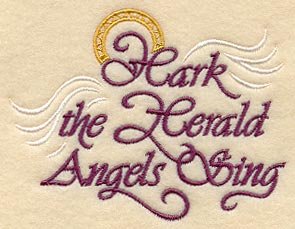 hark the Harold angels sing set of 2