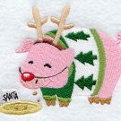 Christmas pig set of 2