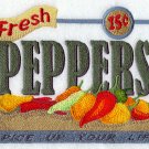 fresh peppers set of 2