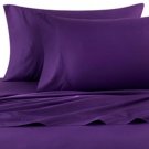 Sheet Set Regular Set 1000 Thread Count Solid PURPLE QUEEN 100% Egyptian Cotton