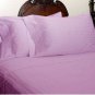 Sheet Set Regular Set 1000 TC  STRIPE LAVENDER FULL 100% Egyptian Cotton