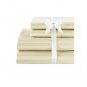 Sheet Set Regular Set 1000 TC  STRIPE IVORY FULL 100% Egyptian Cotton