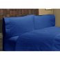 Sheet Set Regular Set 1000 TC  STRIPE EGYPTIAN BLUE QUEEN 100% Egyptian Cotton