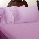 Sheet Set Regular Set 1000 TC  STRIPE LAVENDER QUEEN 100% Egyptian Cotton