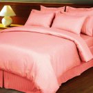 Sheet Set Regular Set 1000 TC  STRIPE PINK QUEEN 100% Egyptian Cotton