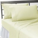Sheet Set Regular Set 1000 TC TWIN SIZE IVORY SOLID 100% Egyptian Cotton