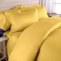 Sheet Set Regular Set 1000 TC TWIN SIZE GOLD SOLID 100% Egyptian Cotton