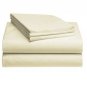 Sheet Set Regular Set 1000 TC TWIN SIZE BEIGE SOLID 100% Egyptian Cotton