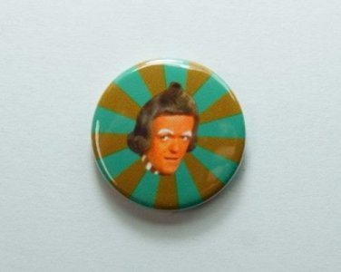 Oompa Loompa 25mm Badge Charlie and the Chocolate Factory Wonka Bar Roald Dahl