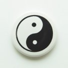 Yin Yang 25mm Button Badge Martial Arts Wing Chun Jun Fan Gung Fu JKD Ying Yang