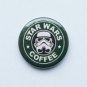 Star Wars Coffee 25mm 1 inch Button Pin Badge Jedi Starwars starbucks Yoda