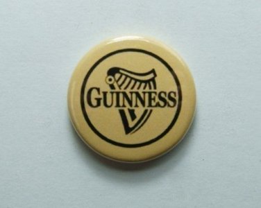Retro Guinness 25 mm Button Badge Beer Ireland Stout Dublin Drink