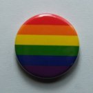 Rainbow Flag 25mm 1 inch Button Pin Badge lgbt lesbian gay pride