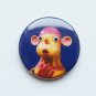 POB 25 mm Button Pin Badge Retro TV Nostalgia 80s 1980s